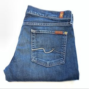 7 For All Mankind 30 x 30 Dark Boot